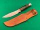 Rare Case XX Tested Vintage Knife Excellent 80-100 Years Old & Sheath