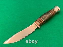 Rare Case XX Tested Vintage Knife Excellent 80-100 Years Old & Sheath