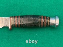 Rare Case XX Tested Vintage Knife Excellent 80-100 Years Old & Sheath