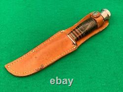 Rare Case XX Tested Vintage Knife Excellent 80-100 Years Old & Sheath