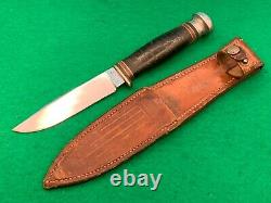 Rare Case XX Vintage Knife Very Nice 60-80 Years Old & Sheath #6