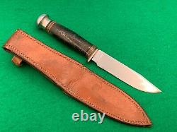 Rare Case XX Vintage Knife Very Nice 60-80 Years Old & Sheath #6