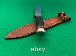 Rare Case XX Vintage Knife Very Nice 60-80 Years Old & Sheath #6