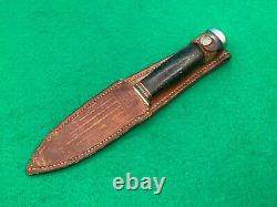 Rare Case XX Vintage Knife Very Nice 60-80 Years Old & Sheath #6