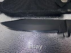 Rare Cold Steel SRK Carbon V Fixed Blade Knife, Made in USA, With the Sheath