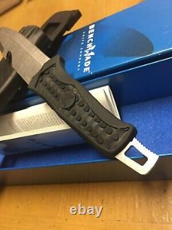 Rare/Discontinued Benchmade Dive Knife 110H20-BLK, N680 Stainless, with Sheath