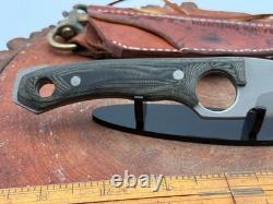Rare Dwaine Carrillo AirKat Hunter knives with custom Sheaths-2066.25