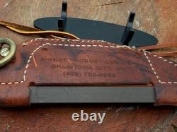 Rare Dwaine Carrillo AirKat Hunter knives with custom Sheaths-2066.25