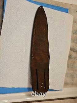 Rare Early 1900s Hibbard Spencer Bartlett& CO England. Stag Knife With Sheath