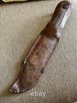 Rare, Edge Brand # 488, Sawtooth Spine, Stag, Solingen Germany, Orig. Sheath