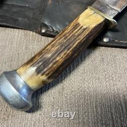 Rare, Excellent, Vintage Remington RH-320, Stag, 1920's, Sheath