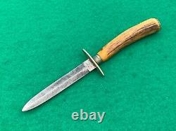 Rare Joseph Allen & Son's Stag Handled Dagger Knife100 Yrs. Vintage #5