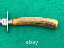 Rare Joseph Allen & Son's Stag Handled Dagger Knife100 Yrs. Vintage #5