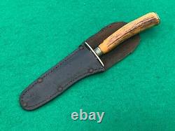 Rare Joseph Allen & Son's Stag Handled Dagger Knife100 Yrs. Vintage #5