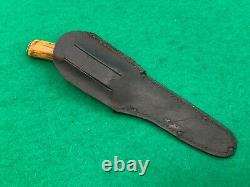 Rare Joseph Allen & Son's Stag Handled Dagger Knife100 Yrs. Vintage #5