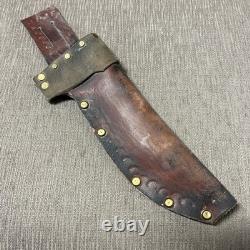 Rare, Linder-Messer Ranger Blade, Unused, Custom Crown Stag, Custom Sheath