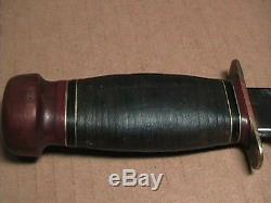 Rare Marbles Gladstone M. S. A Co. MI U. S. A. Hunting Knife Early 1900s