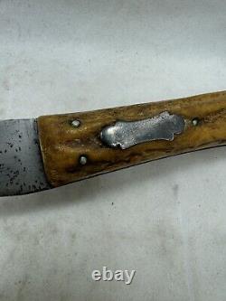 Rare & Old TIFFANY & CO Buffalo Skinner Knife NY 19th Century