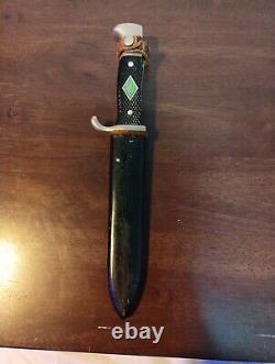 Rare Robi Klaas Solingen Germany Boy Scouts Youth Hunting Survival Bowie Knife