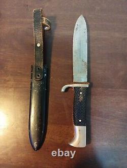 Rare Robi Klaas Solingen Germany Boy Scouts Youth Hunting Survival Bowie Knife