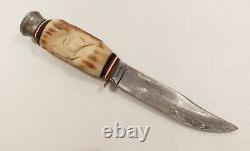 Rare Rostfreil Ackermannchen Hunting Knife Solingen Germany