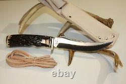 Rare SCHRADE 498 Knife and Sheath. USA