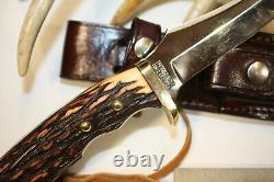 Rare SCHRADE UNCLE HENRY-172 UH Knife and Sheath. USA