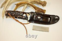 Rare SCHRADE UNCLE HENRY-172 UH Knife and Sheath. USA