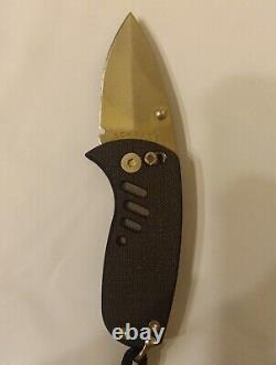 Rare Schrade Ats-34 USA Spf1ltd Spitfire