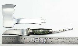 Rare VTG 1930's CASE XX USA 961 indestructible Pearl Celluloid Knife Hatchet Axe