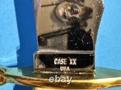 Rare Vintage Case Kodiak XX USA 1965-1969 No Dot Stag Hunting Knife Sheath & Box
