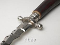 Rare Vintage IMCO Implement Co. Germany Wavy Blade Stag Handle Boot Nicker Knife