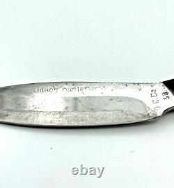Rare Vintage Othello Soligen Yukon Hunter Jr. Hunting Knife with Sheath