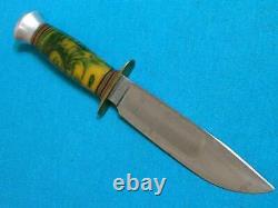 Rare Vintage P Holmberg Eskilstuna Sweden Hunting Skinning Survival Bowie Knife