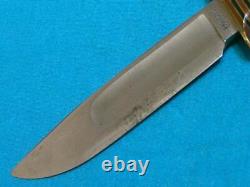 Rare Vintage P Holmberg Eskilstuna Sweden Hunting Skinning Survival Bowie Knife