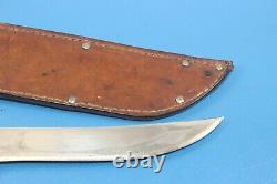 Rare WWII Frank Barteaux Custom Commando Knife Aluminum Handle + Sheath