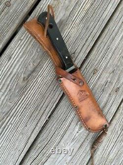 Rare old HENCKELS DEEP SEA KNIFE in puma sheath