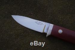 Rare original Bob R. W. Loveless Hunting Drop Point Knife Custom Nessmuk KCC #96