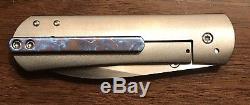 Ray Laconico Custom Knife Yorkie With Damascus Clip
