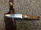 Ray Mears Bushcraft Knife O1 Steel with Leather sheath Survival Woodlore