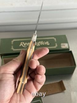 Remington R6 Skinner Hunting Knife USA Vintage Fixed Collector