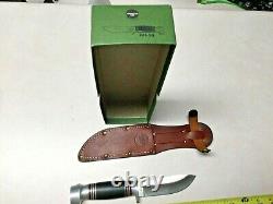 Remington RH-50 Hunting Knife WithLeather Sheath New in Box Sharp and Clean