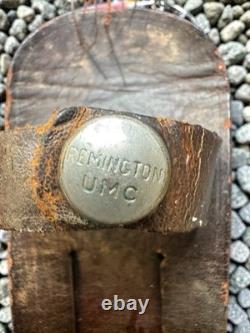 Remington UMC RH 33 Fixed Blade Knife And Sheath