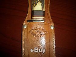 Rich A. Herder German Hunting Knife Soligen Germany with Saw Back