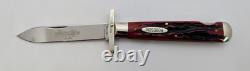 Robeson RS1LRSB swing guard hunting knife red stag 1/200