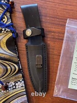 Rockstead Knives Ritsu ZDP 189 Fixed blade knife Micarta, with Sheath