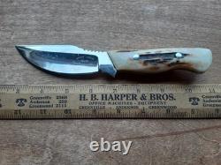 Rodney Dunlap Handmade Stag Hunting Knife Greenville SC