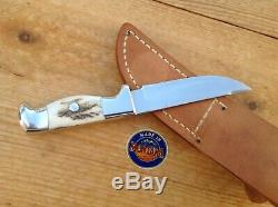 Ruana 10b Midget Smokejumper Knife With A Sticker Blade Seldom Seen Design USA