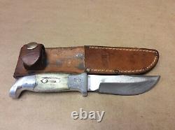 Ruana Fixed Blade Knife With Leather Sheath