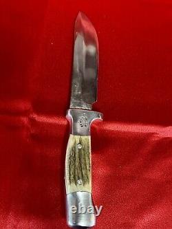 Ruana Knife Model 26 CD Tapered M Stamp With Sheath And Hear The Hammer Book